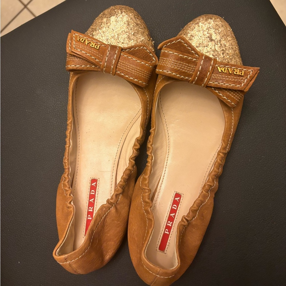 Authentic Prada flats